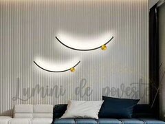 Aplica LED 26W Smile, LED inclus, 1 surse de iluminare, Lumina: Cald, Natural, Rece